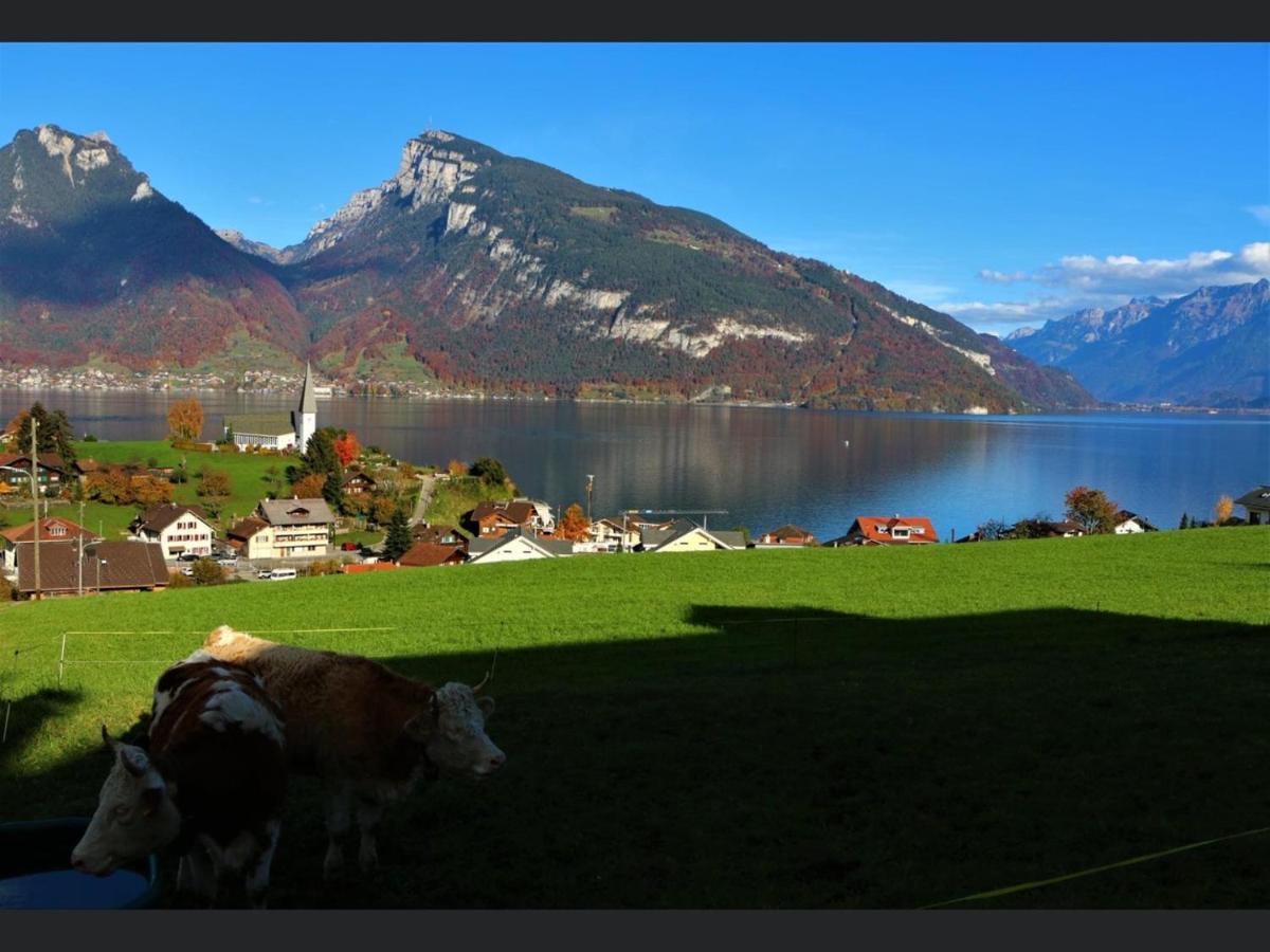 Lakeviewhouse Sundlauenen Buitenkant foto